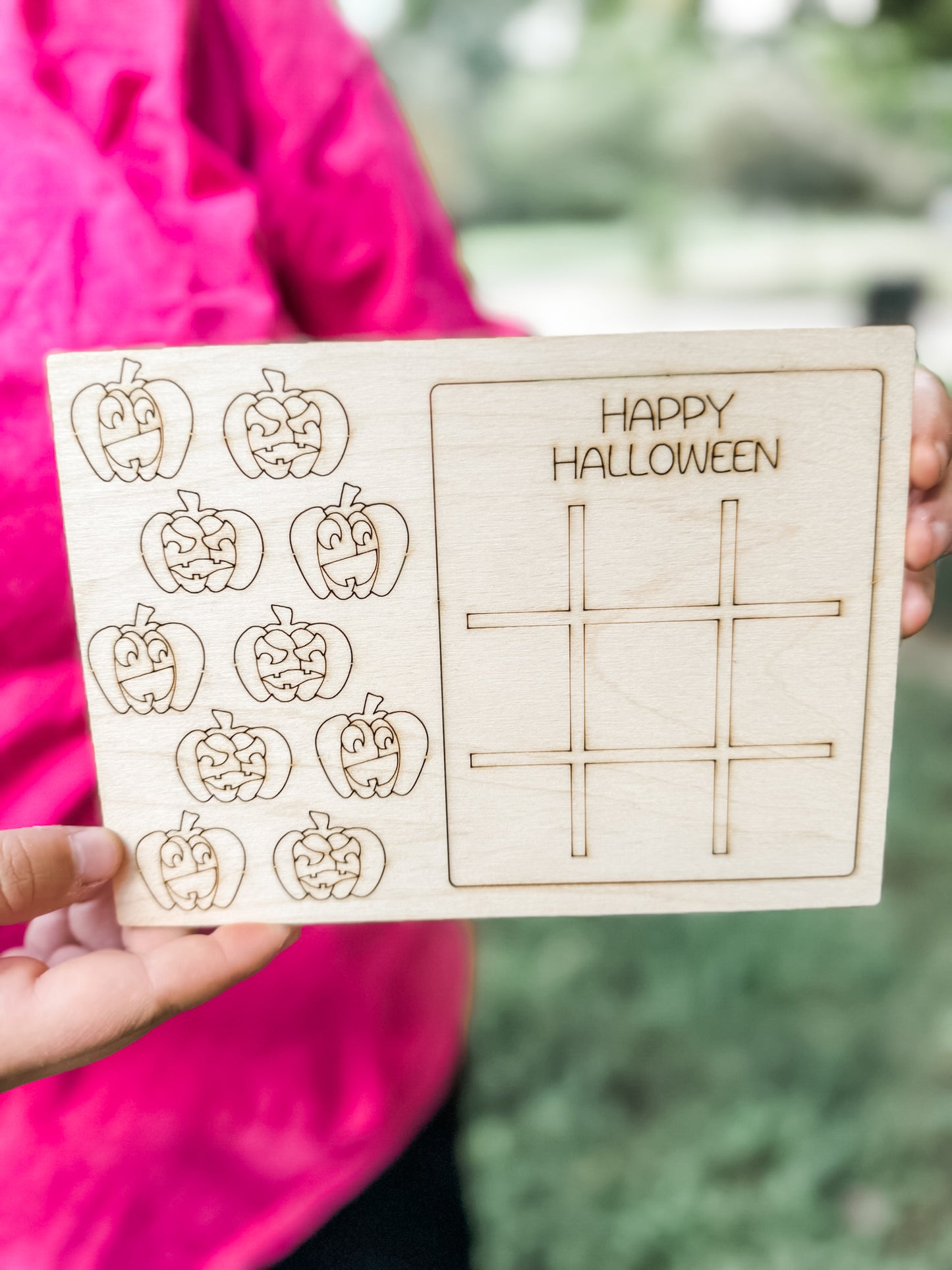 Kid Fall/Halloween Pop out Paint kits
