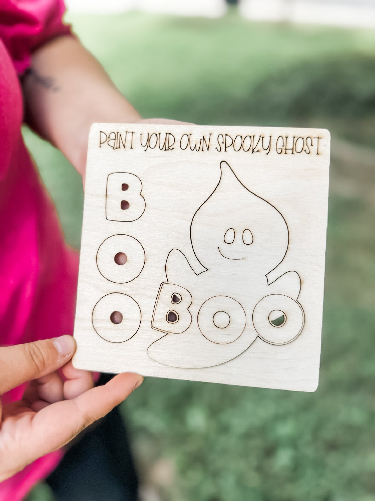 Kid Fall/Halloween Pop out Paint kits