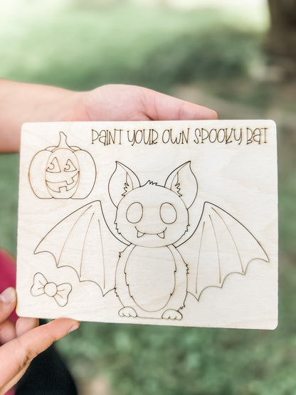 Kid Fall/Halloween Pop out Paint kits