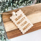 Christmas 2025 Ornament – Funny “Silent Night? Yeah Right!” Wooden Ornament
