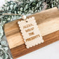Christmas 2025 Ornament – Funny “Alexa, Wrap the Presents” Wooden Ornament
