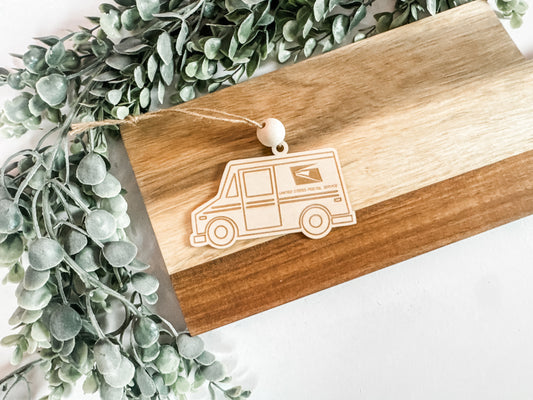 Delivery Driver Christmas 2025 Ornament – USPS, Amazon, FedEx, UPS