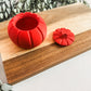 3D Printed Pumpkin Container with Lid – Fall & Halloween Home Decor