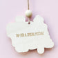 Custom Family Name Ornament | 2025 Acrylic Tree Design