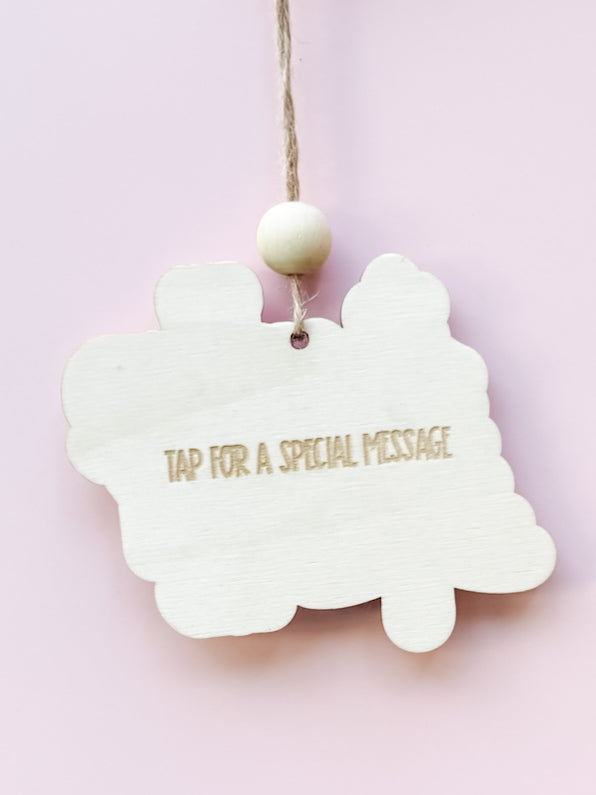 Custom Family Name Ornament | 2025 Acrylic Tree Design
