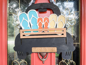 Flip-Flop Themed Tiered Tray Bundle