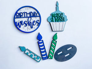 Birthday Celebration Tiered Tray Bundle – Inserts Only (Door Hanger Not Included)