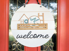 Load image into Gallery viewer, Home-Themed Tiered Tray Bundle – &quot;Home&quot;, Ladder, and Round Sign (3-Piece Set)
