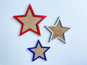 Patriotic Star Tiered Tray Bundle