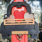 Geometric Heart Tiered Tray Bundle | 3-Piece Valentine's Day Decor Set (Door Hanger Not Included)