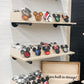 Interchangeable "HOME" Sign with Mouse-Themed Heads – 10x20 Inches (Built-In Storage)