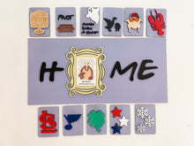 Load image into Gallery viewer, Friends-Themed Interchangeable &quot;Home&quot; Decor
