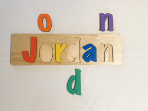 Custom Wooden Name Puzzle